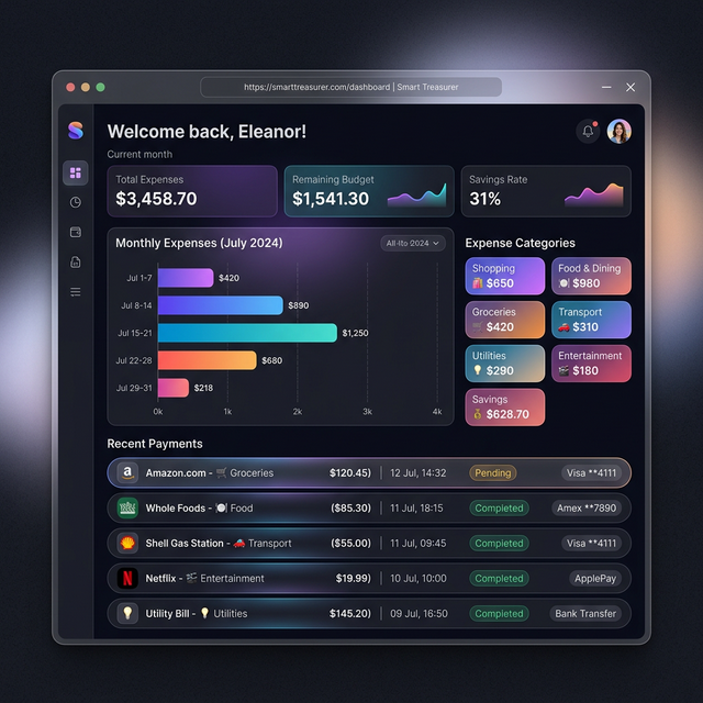 Finance Management Software | Smart Treasurer